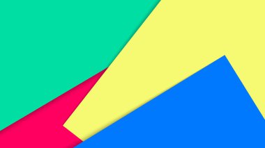 Soyut geometrik renkli şablon örtüşmesi. Vektör grafik çizici.