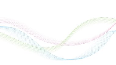 Arkaplanda soyut renkler var. Vektör grafik illüstrasyonu.