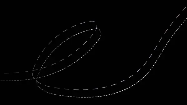 Soyut noktalı çizgi köşegen şablonu siyah arkaplan üzerine katman oluşturur. Soyut sanat eserleri.