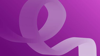 Arkaplanda soyut mor çizgi dalgaları var. Arkaplanda kalın çizgi.