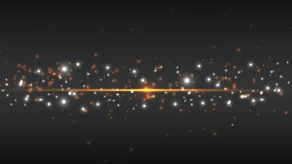 Soyut parıltı ve açık renkli elementlerin koyu arkaplanda parlayan ışık etkisi. Parıltı odaklanmış ışık arkaplanı.