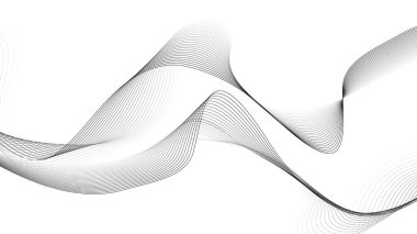 Beyaz arkaplanda soyut yarım ton çizgileri var. Yarıton deseni.