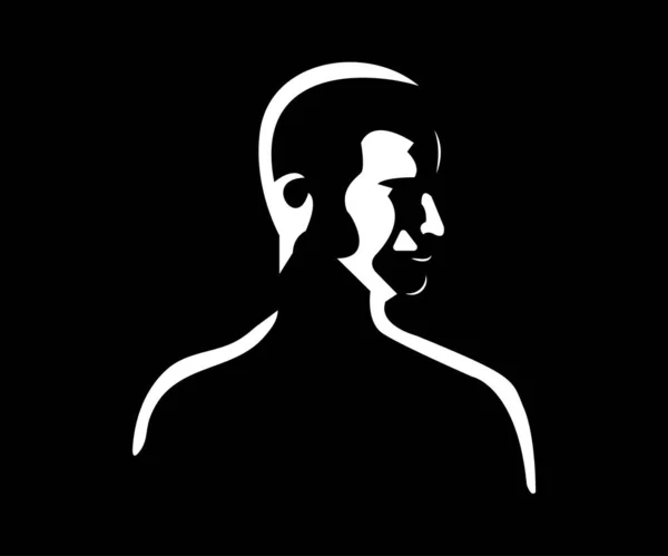 人間のロゴデザインベクトルテンプレート — ストックベクタ