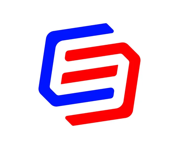 Bokstav Logotyp Ikondesign Mall Element Vektor Tecken Symbol — Stock vektor