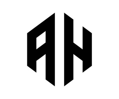 Harf logo tasarım vektör şablonu