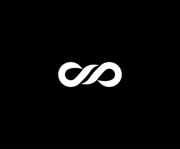 Symbol Nieskończoności Nieograniczone Logo — Wektor stockowy