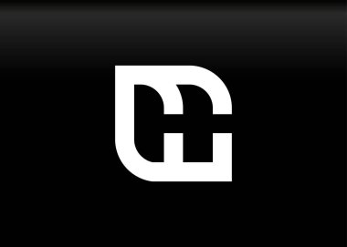 Monogram Harf CC Logo Tasarım vektör şablonu