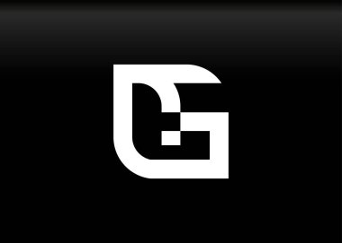 Monogram Harf CS Logo Tasarım vektör şablonu.