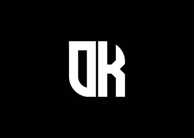 Monogram Harf Tamam Logo Tasarım vektör şablonu