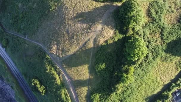 Waterside Park Torbay Güney Devon Ngiltere Drone Ews Sugar Hill — Stok video