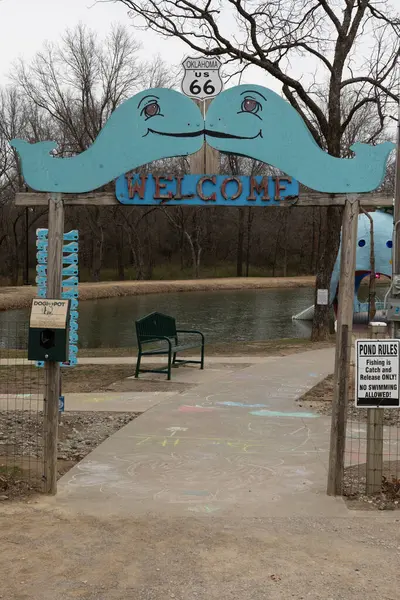 Catoosa, Oklahoma 'daki Mavi Balina Parkı, 66.. 