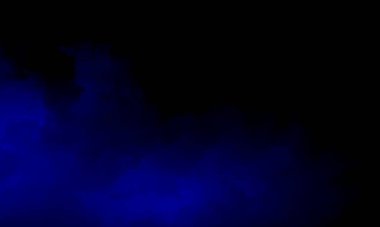 Arka planda renkli duman. Siyah arkaplanda renkli bulutlar olan soyut arkaplan  