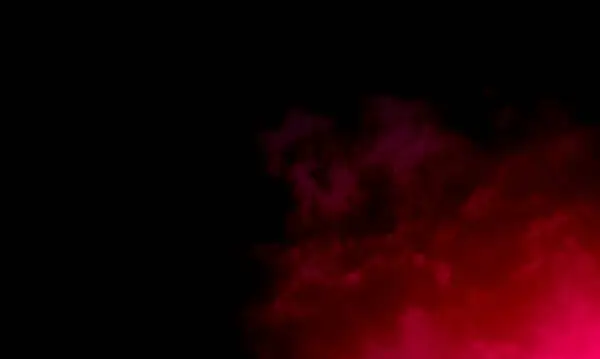 Arka planda renkli duman. Siyah arkaplanda renkli bulutlar olan soyut arkaplan  