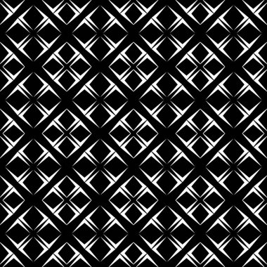Çizgili soyut geometrik desen. Kusursuz bir arkaplan. Siyah ve beyaz desen. Soyut, klasik, dikişsiz duvar kağıdı deseni. Modern stil dokusu. Tekrarlayan geometrik desenler senli karolar. Basit kafes tasarımı.