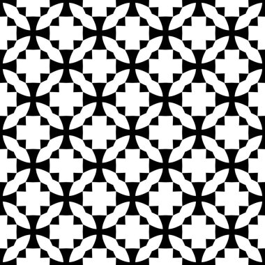 Çizgili soyut geometrik desen. Kusursuz bir arkaplan. Siyah ve beyaz desen. Soyut, klasik, dikişsiz duvar kağıdı deseni. Modern stil dokusu. Tekrarlayan geometrik desenler senli karolar. Basit kafes tasarımı.