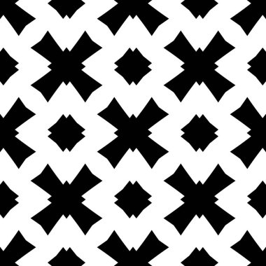 Çizgili soyut geometrik desen. Kusursuz bir arkaplan. Siyah ve beyaz desen. Soyut, klasik, dikişsiz duvar kağıdı deseni. Modern stil dokusu. Tekrarlayan geometrik desenler senli karolar. Basit kafes tasarımı.