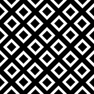 Çizgili soyut geometrik desen. Kusursuz bir arkaplan. Siyah ve beyaz desen. Soyut, klasik, dikişsiz duvar kağıdı deseni. Modern stil dokusu. Tekrarlayan geometrik desenler senli karolar. Basit kafes tasarımı.