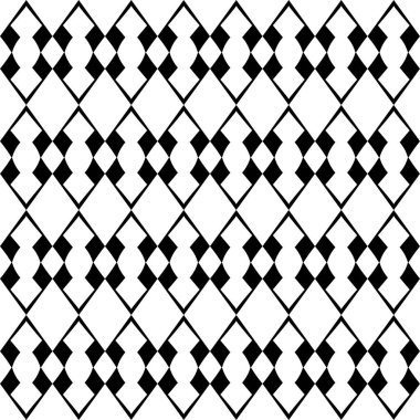 Çizgili soyut geometrik desen. Kusursuz bir arkaplan. Siyah ve beyaz desen. Soyut, klasik, dikişsiz duvar kağıdı deseni. Modern stil dokusu. Tekrarlayan geometrik desenler senli karolar. Basit kafes tasarımı.