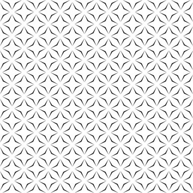 Çizgili soyut geometrik desen. Kusursuz bir arkaplan. Siyah ve beyaz desen. Soyut, klasik, dikişsiz duvar kağıdı deseni. Modern stil dokusu. Tekrarlayan geometrik desenler senli karolar. Basit kafes tasarımı.