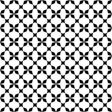 Soyut Siyah Beyaz Kusursuz desen. Kalın çizgili modern stil dokusu. Geometrik soyut arkaplan. Siyah ve beyaz şirin geometrik şekil deseni. Tekrar et. Kusursuz Memphis desenleri.. 