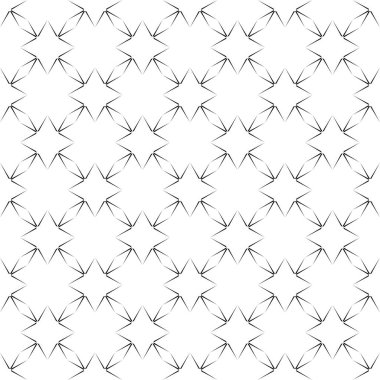 Soyut Siyah Beyaz Kusursuz desen. Kalın çizgili modern stil dokusu. Geometrik soyut arkaplan. Siyah ve beyaz şirin geometrik şekil deseni. Tekrar et. Kusursuz Memphis desenleri.. 