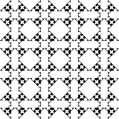 Soyut Siyah Beyaz Kusursuz desen. Kalın çizgili modern stil dokusu. Geometrik soyut arkaplan. Siyah ve beyaz şirin geometrik şekil deseni. Tekrar et. Kusursuz Memphis desenleri.. 