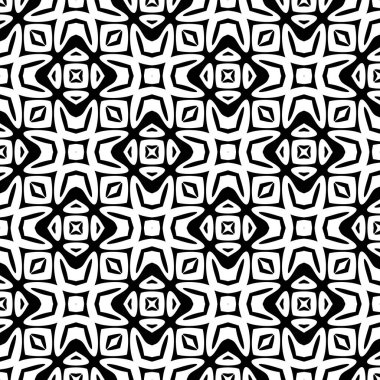Soyut Kusursuz Tekrarlanmayan Klasik Duvar Kağıdı Desensiz Arkaplan. Modern İskandinav Tarzı. Siyah ve beyaz soyut klasik arkaplan. Soyut doku, tek renkli moda tasarımı. Modern stil grafik geometrik tasarımı.
