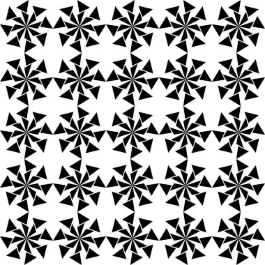 Soyut Kusursuz Tekrarlanmayan Klasik Duvar Kağıdı Desensiz Arkaplan. Modern İskandinav Tarzı. Siyah ve beyaz soyut klasik arkaplan. Soyut doku, tek renkli moda tasarımı. Modern stil grafik geometrik tasarımı.