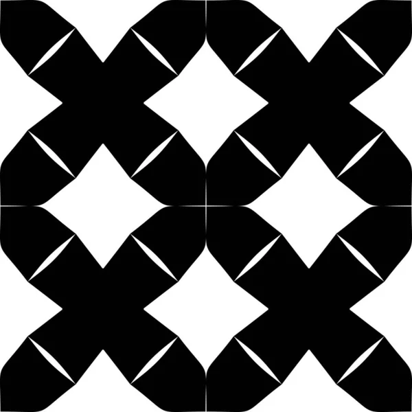 Абстрактний Геометричний Візерунок Смугами Ліній Безшовний Фон Чорно Біла Текстура — стокове фото