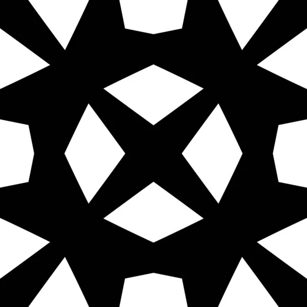 带条纹线的几何图案 无缝的背景 黑白纹理 抽象的老式几何壁纸无缝图案 现代风格的纹理 重复的几何图案瓷砖交错排列 简单的格子图形设计 — 图库照片