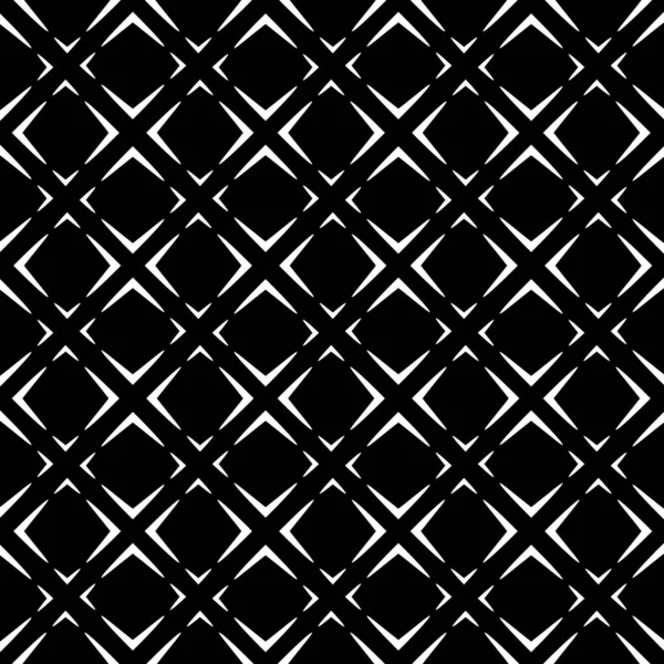 가느다란 직선들을 가로지르는 기하학적 무늬를 십시오 바다없는 Seamless Geometry Ornament — 스톡 사진