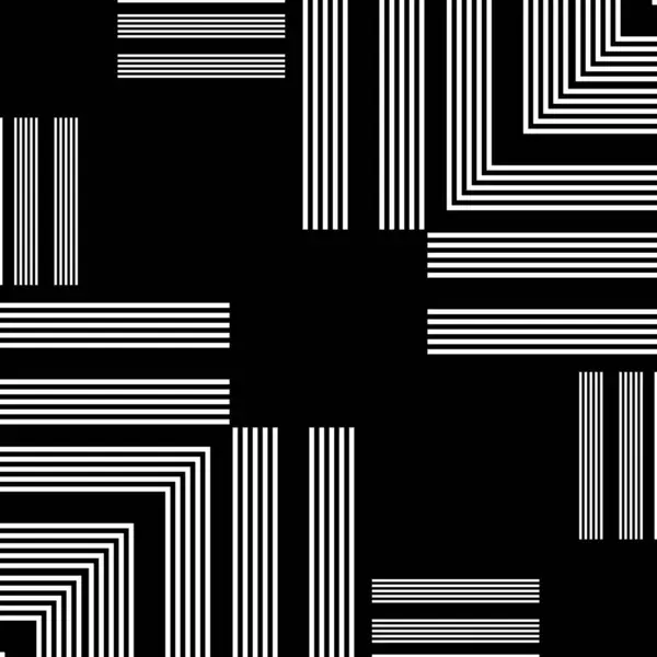 Black and White Lines Only Op Art Design,Vector Seamless Pattern Background.Seamless monochrome pattern geometric optical illusion.Design monochrome textured illusion background. Abstract striped torsion backdrop.Abstract pattern black and white.