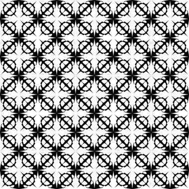 Vektör pürüzsüz desen. Modern stil soyut doku. Çizgili elementlerden tekrarlanan geometrik fayanslar. Vektör Kusursuz Siyah ve Beyaz Yuvarlak Çizgili Çember Çizgili Maze Çizgisi Truchet Deseni Soyut Geometrik Arkaplan. Soyut Özelliksiz Denetlenmiş Şekil