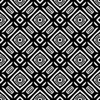 Dekoratif modern geometrik desensiz arkaplan deseni çizimi. Siyah ve beyaz çizgilere göre desen. Siyah ve beyaz soyut üçgenler, pürüzsüz geometrik desen, vektör illüstrasyonu. Siyah ve Beyaz Operasyon Sanat Tasarım Vektörü.