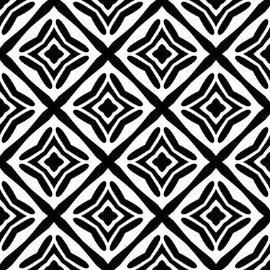 Dekoratif modern geometrik desensiz arkaplan deseni çizimi. Siyah ve beyaz çizgilere göre desen. Siyah ve beyaz soyut üçgenler, pürüzsüz geometrik desen, vektör illüstrasyonu. Siyah ve Beyaz Operasyon Sanat Tasarım Vektörü.