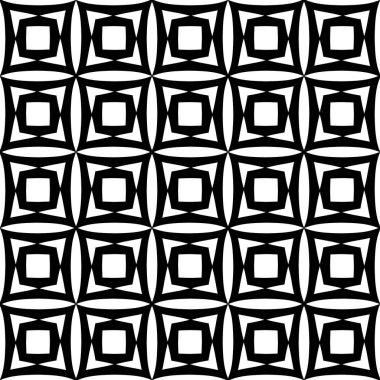 Dekoratif modern geometrik desensiz arkaplan deseni çizimi. Siyah ve beyaz çizgilere göre desen. Siyah ve beyaz soyut üçgenler, pürüzsüz geometrik desen, vektör illüstrasyonu. Siyah ve Beyaz Operasyon Sanat Tasarım Vektörü.