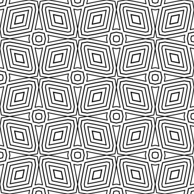 Küçük dalgalı şekillere sahip vektör minimalist geometrik dikişsiz desen, eğri çizgiler. Dalgalı su yüzeyinin basit soyut dokusu. Siyah ve beyaz arkaplan. Modern monokrom jeo tasarımı. Sonsuz stil dokusu. Dalgalı tek renkli arkaplan..