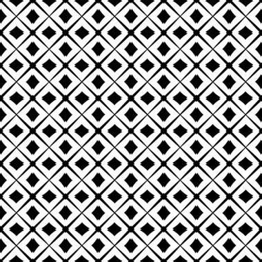 Modern stil grafik geometrik siyah ve beyaz arka fon. Tibet deniz tarağı fayans süsü siyah ve beyaz. Psikedelik çizgili dijital görüntü. Soyut klasik. Modern stil dokusu. Soyut klasik geometrik desen dikişsiz arkaplan.