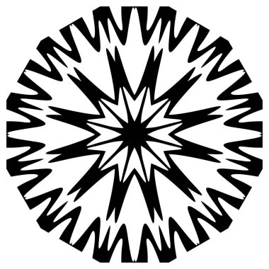 soyut dairesel geometrik arkaplan, mandala 