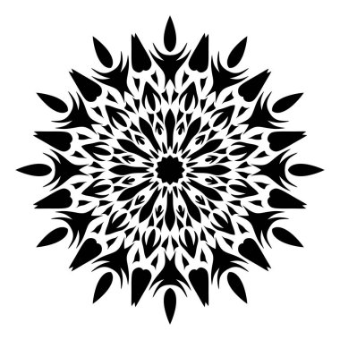soyut dairesel geometrik arkaplan, mandala 