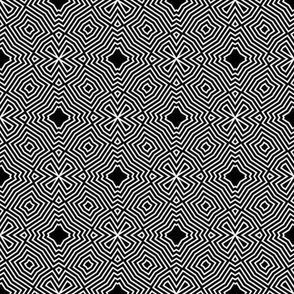 Decorative modern geometric seamless pattern ornament illustration background print design.Pattern by lines in black and white.Triangles Black and White Abstract Seamless Geometric Pattern,Vector Illustration.Black and White Op Art Design Vector.