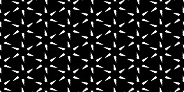 Modern Sömlös Geometri Mönster Svart Och Vitt Bikaka Abstrakt Geometrisk — Stockfoto