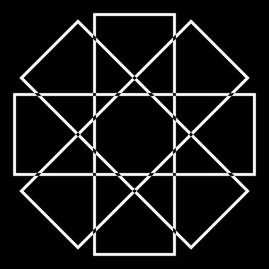 Geometrik desen, soyut arkaplan, illüstrasyon