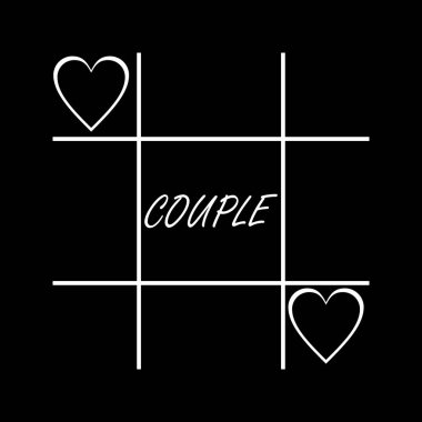 kalp simgesi, vektör illüstrasyonu