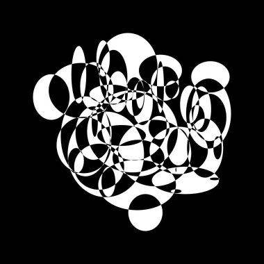 Desen monokrom dekoratif desen