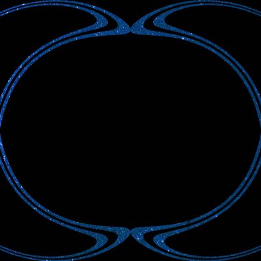 Siyah üzerine mavi çizgiler, soyut arkaplan 