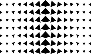 soyut geometrik dikişsiz üçgen deseni