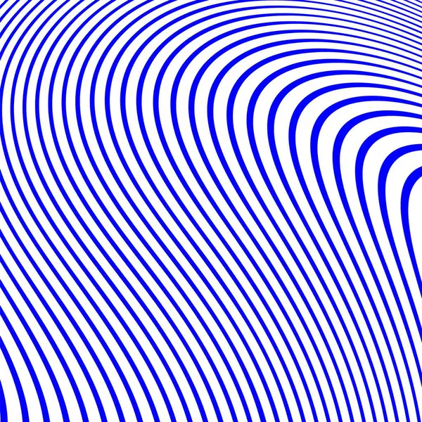 stock image Abstract pattern of wavy stripes or blue and white lines background. Vector twisted curved stripes. Modern trendy abstract pattern 