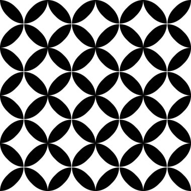 Beyaz ve siyah sembollü kusursuz arkaplan 