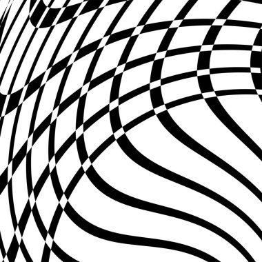 Beyaz arkaplanda siyah eğimli çizgiler, soyut desen 